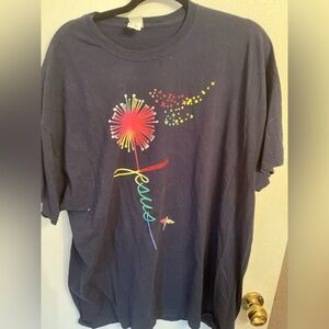 Fruit of the Loom Christian Jesus T Shirt 2X